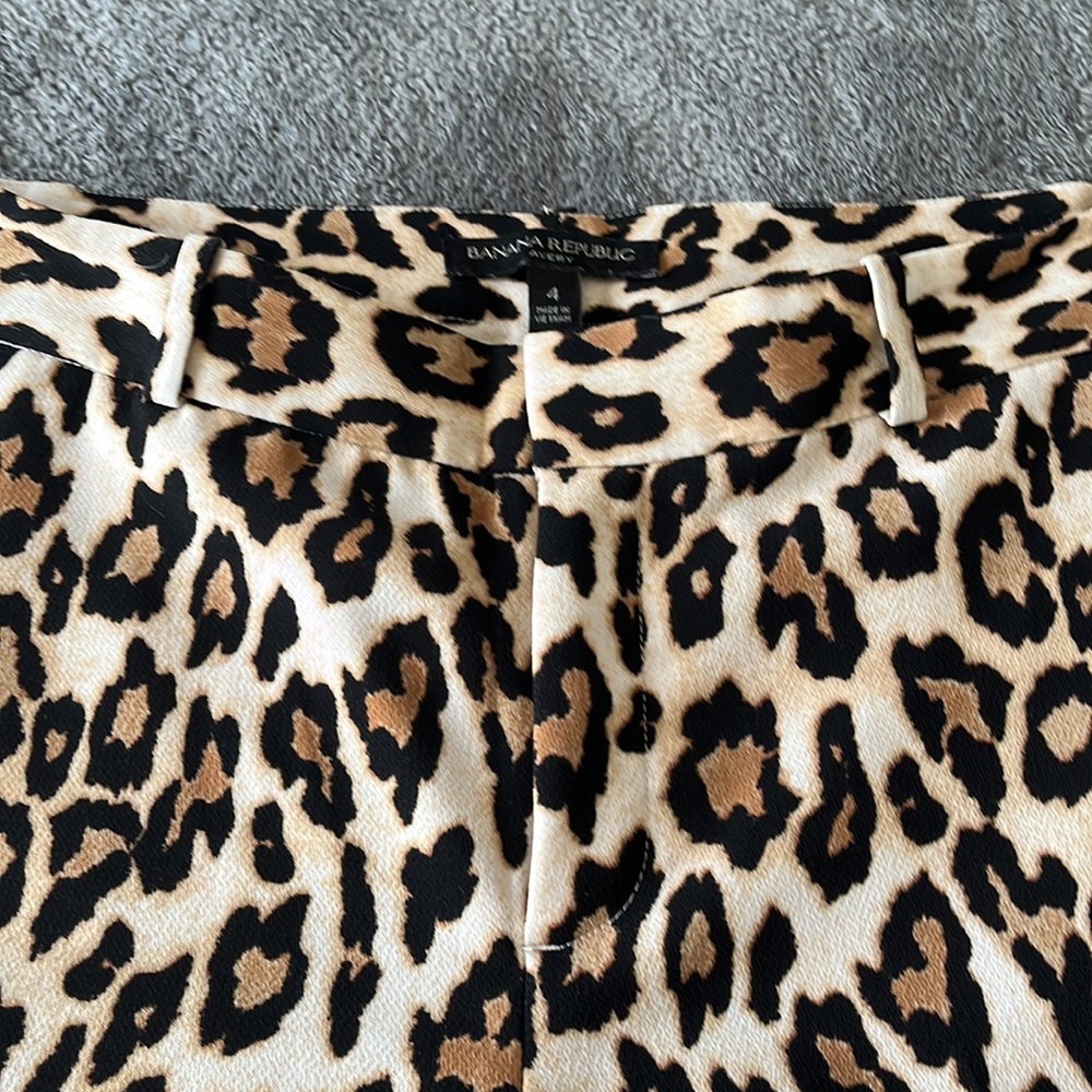 Banana Republic Leopard Trousers